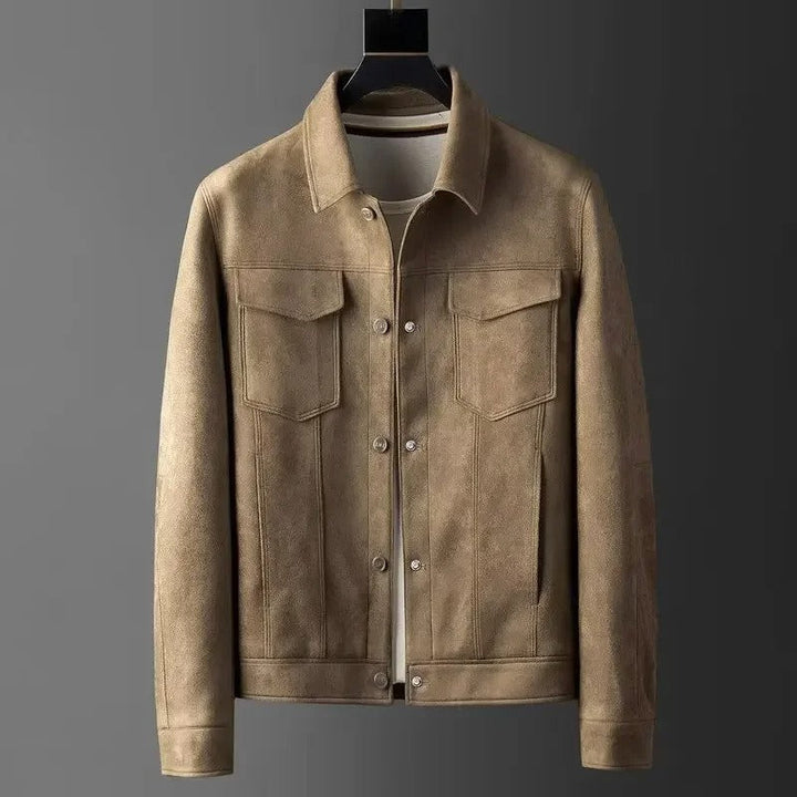 Peter | Elegante Lederoptik-Jacke