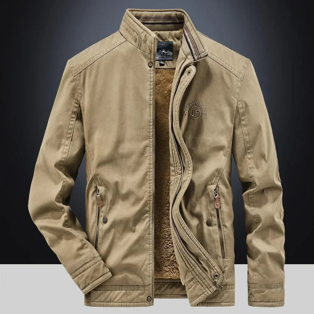 Elegante giacca bomber parka