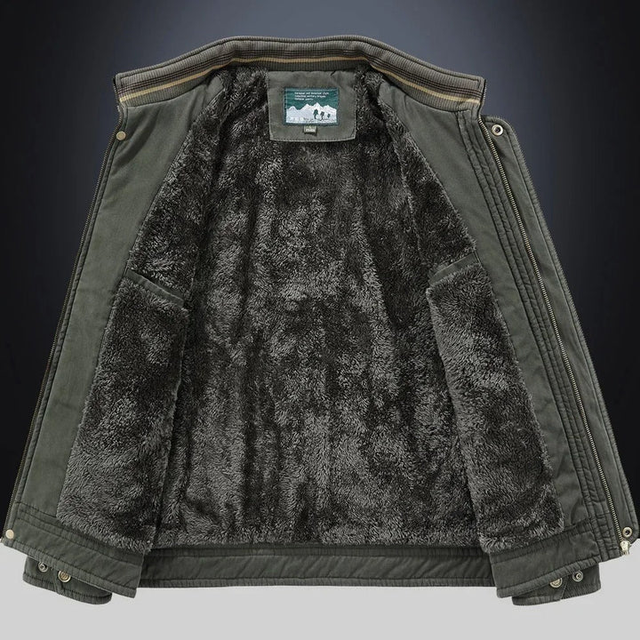 Elegante giacca bomber parka