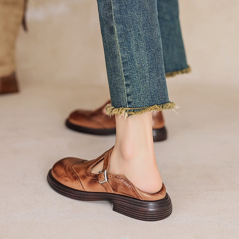 Mattea | Eleganti Mary Jane in pelle