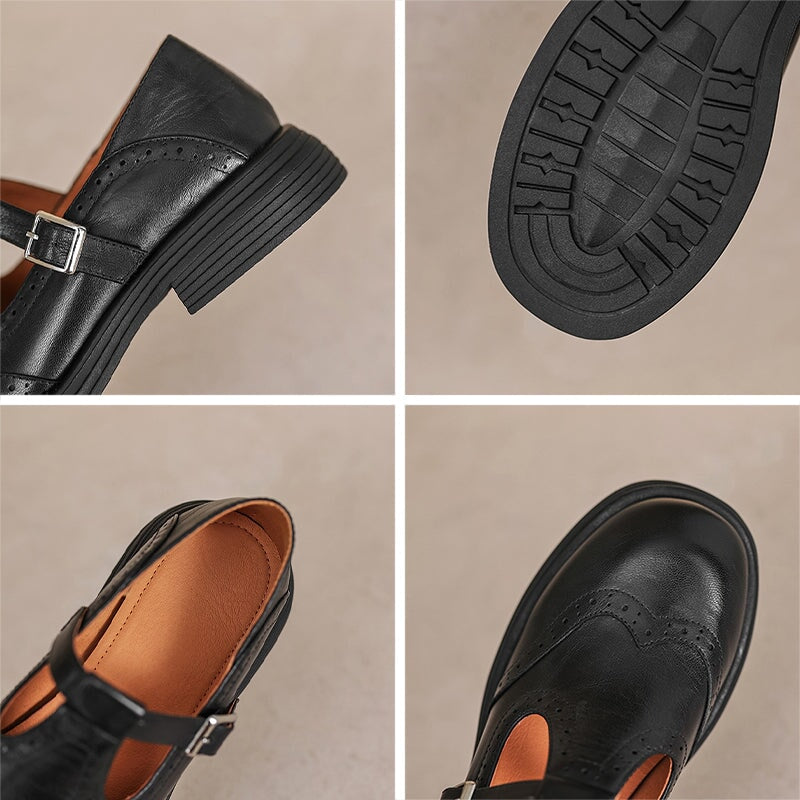 Mattea | Eleganti Mary Jane in pelle