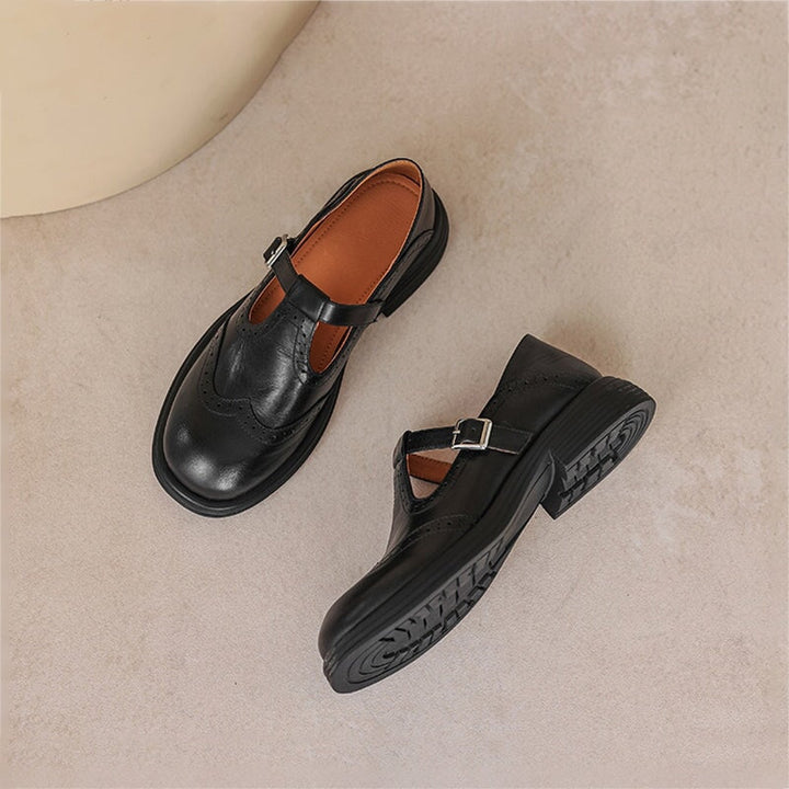 Mattea | Eleganti Mary Jane in pelle