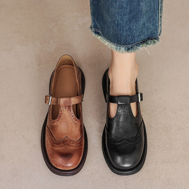 Mattea | Eleganti Mary Jane in pelle