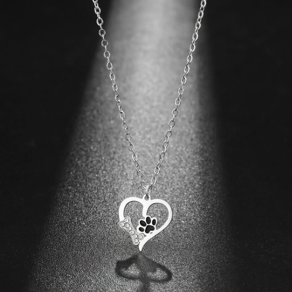 ZAMPA | Collier avec patte de chien