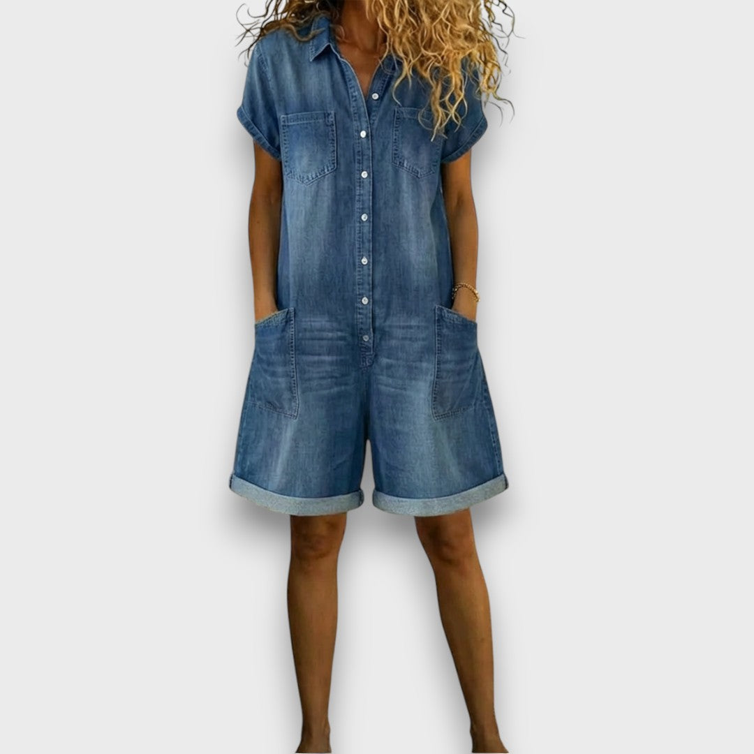 Joan | Shorts vintage effetto denim