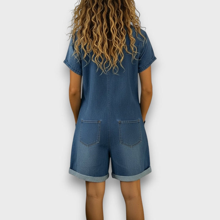 Joan | Shorts vintage effetto denim