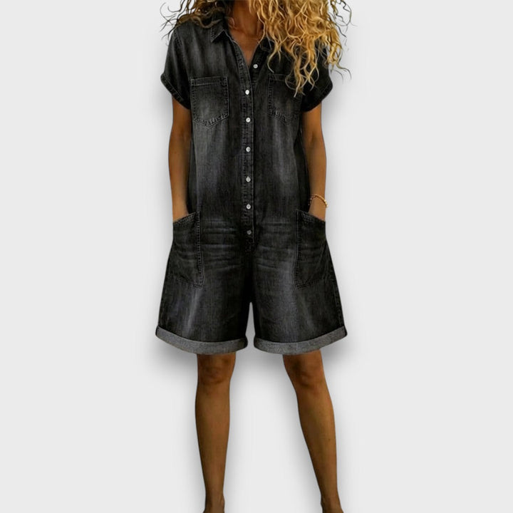 Joan | Shorts vintage effetto denim