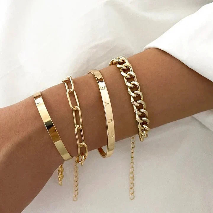 Bracciale Élan Mercer in oro bianco