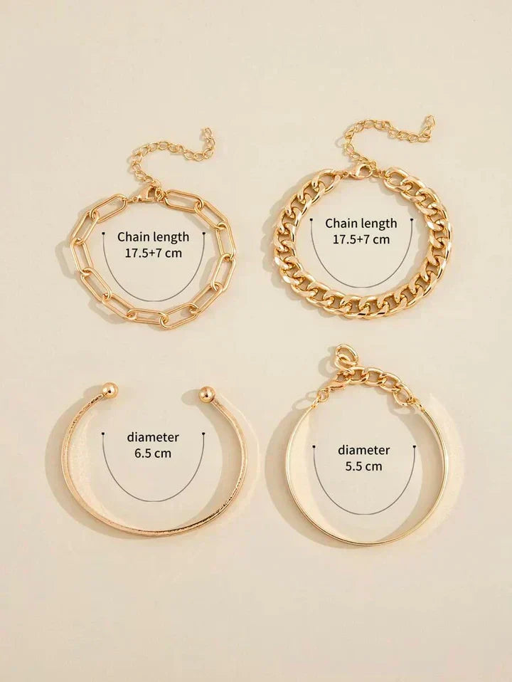 Bracciale Élan Mercer in oro bianco
