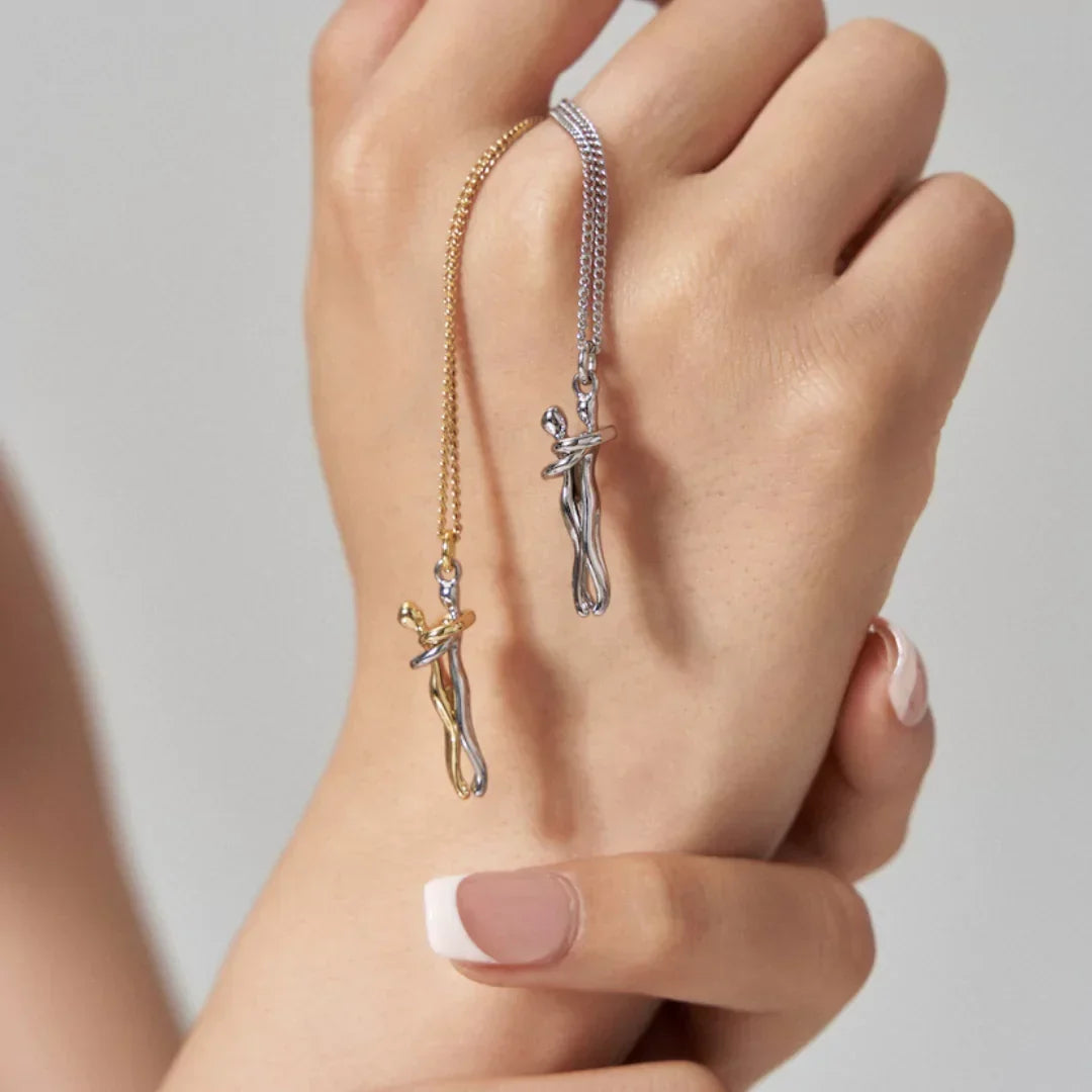 SEMPRE | Collier couple étreinte