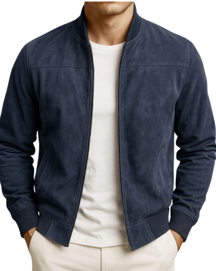 Elegante Wildlederjacke