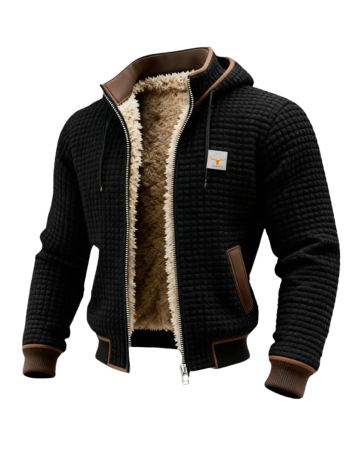 Veste d'hiver doublée en polaire