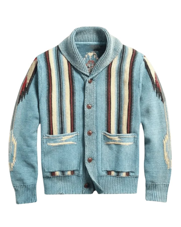 Cardigan en laine au tissage élégant