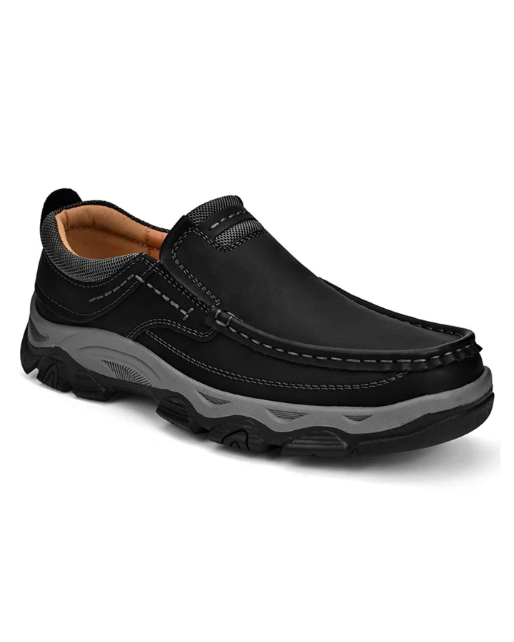 Chaussures à enfiler en cuir élégantes