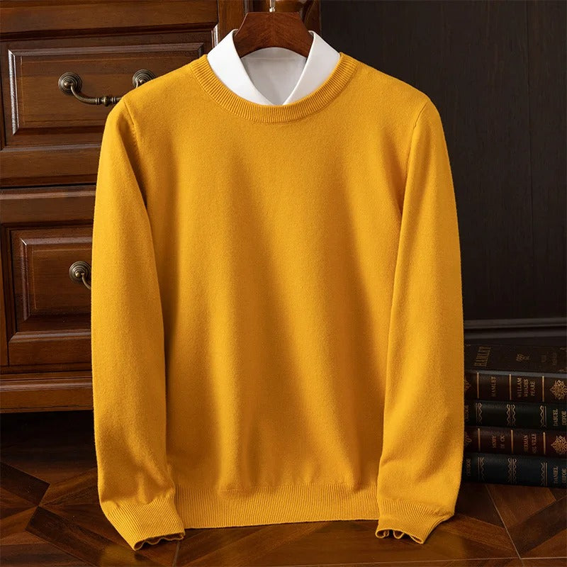 Élégant pull en laine