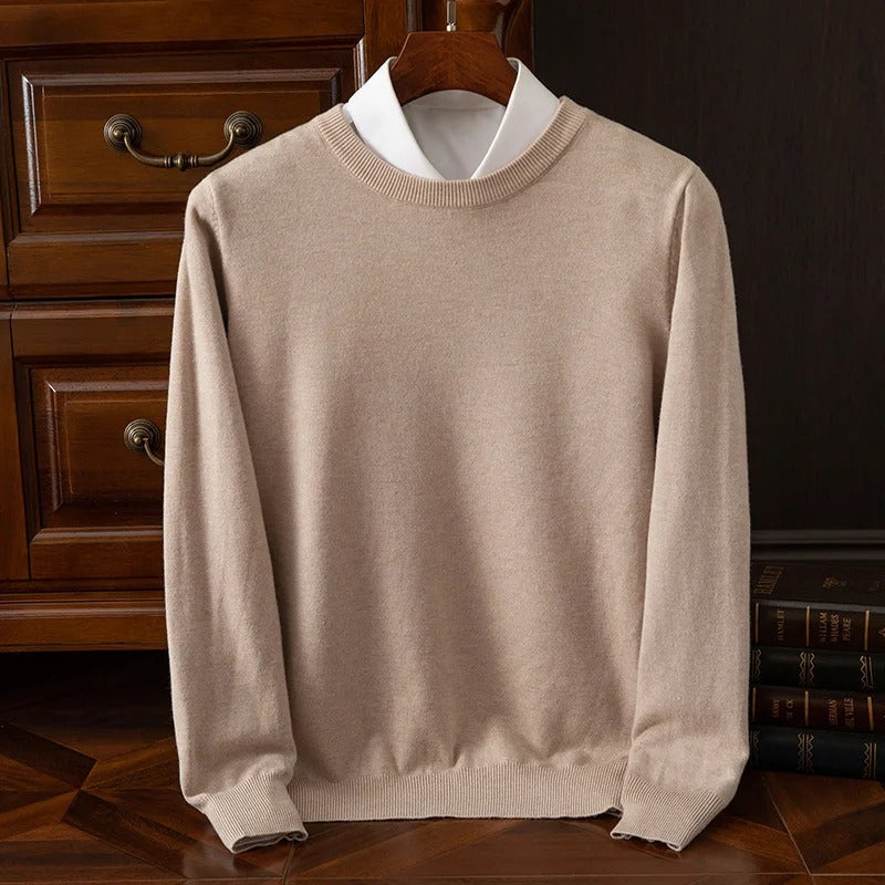 Élégant pull en laine