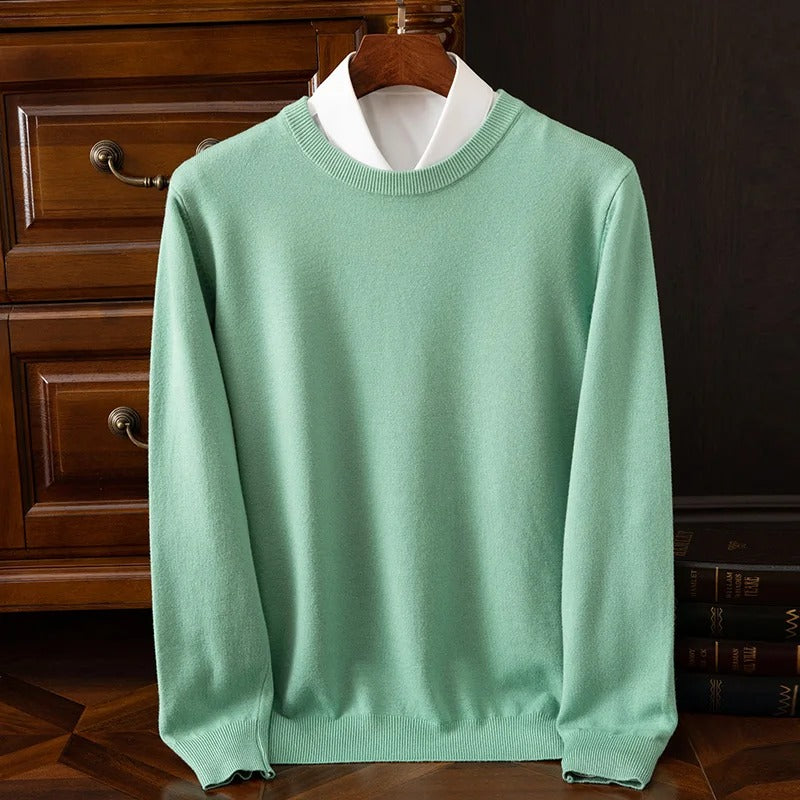 Élégant pull en laine