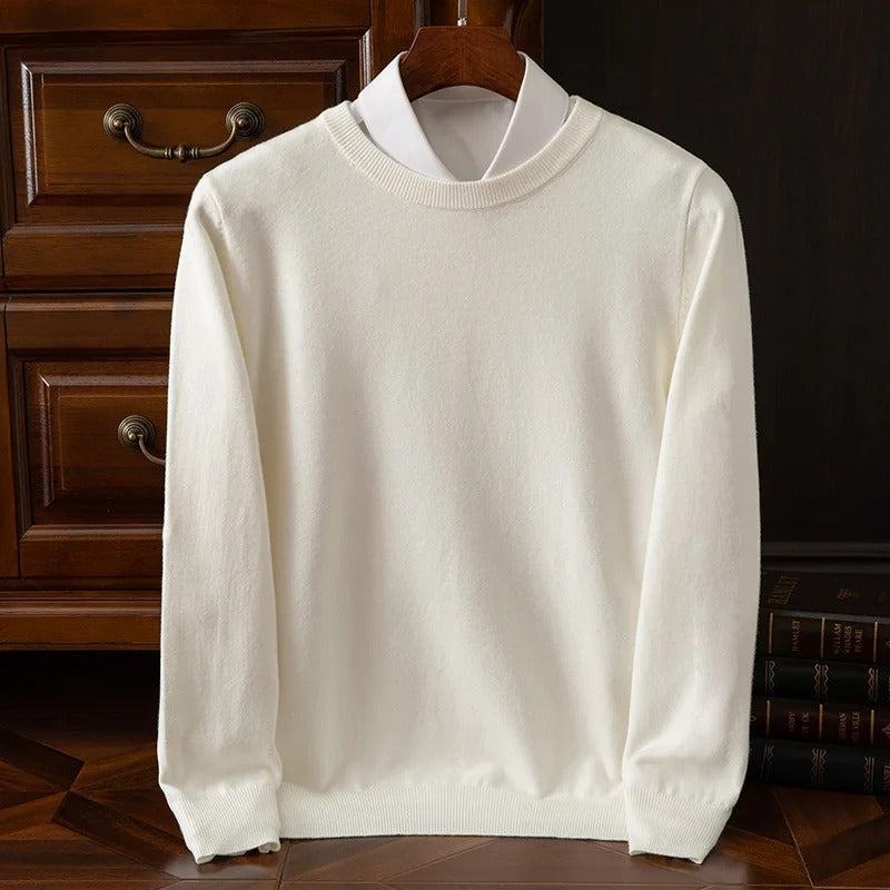 Élégant pull en laine