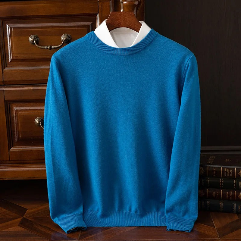 Élégant pull en laine