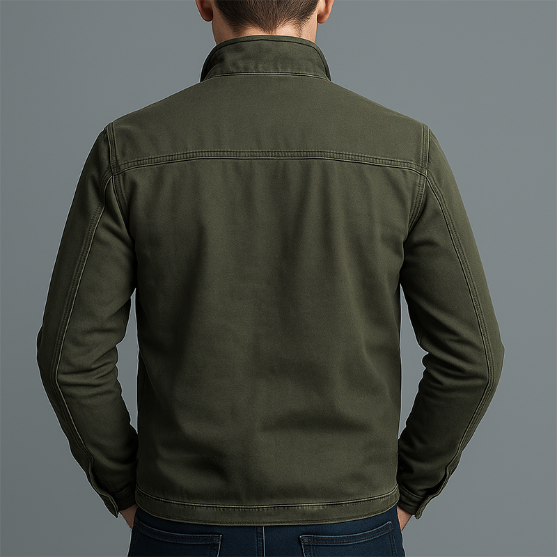 CARLOS™ | Vintage Militärjacke im Terrain-Stil