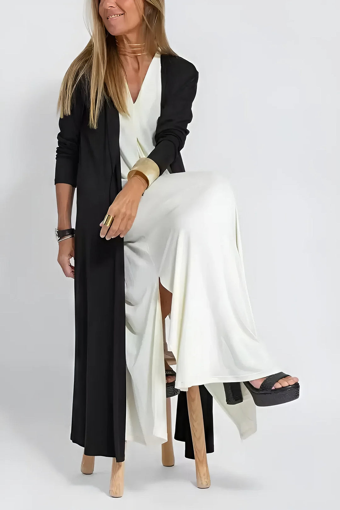 CLAIRE | ELEGANTES LANGES KLEID