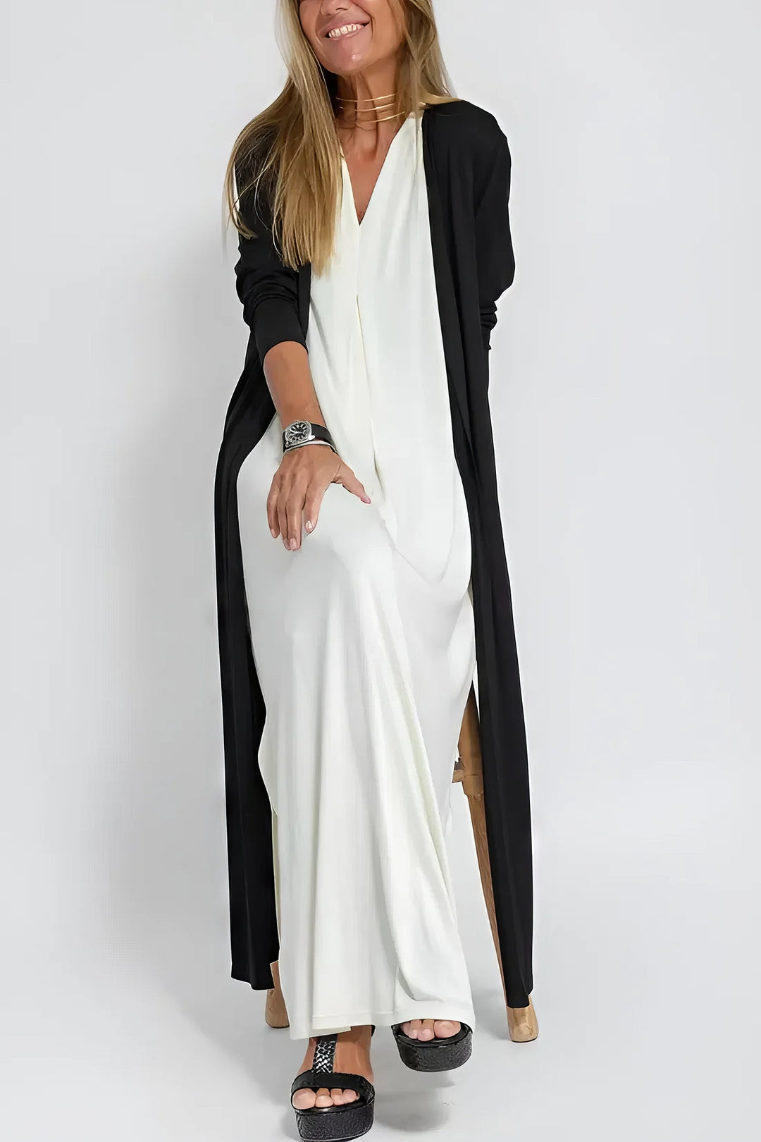 CLAIRE | ELEGANTES LANGES KLEID