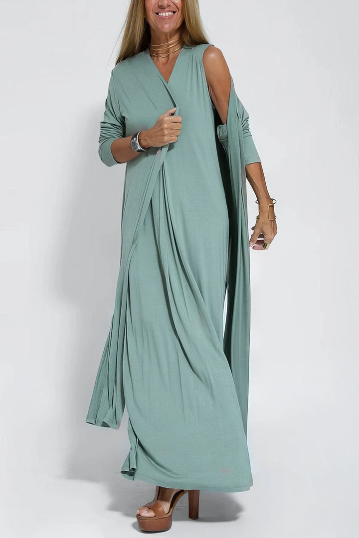 CLAIRE | ELEGANTES LANGES KLEID
